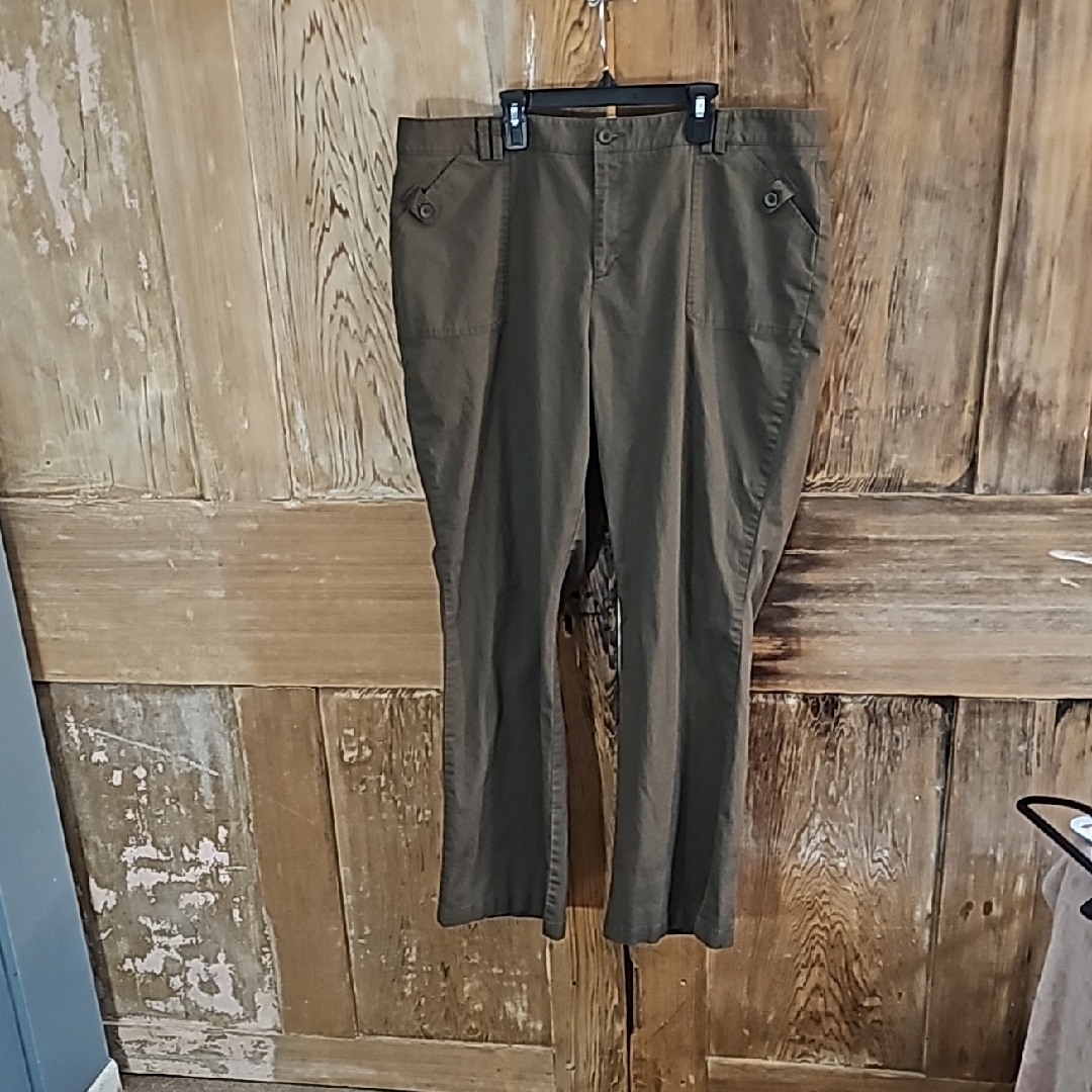 Womens Brown Dockers Pant